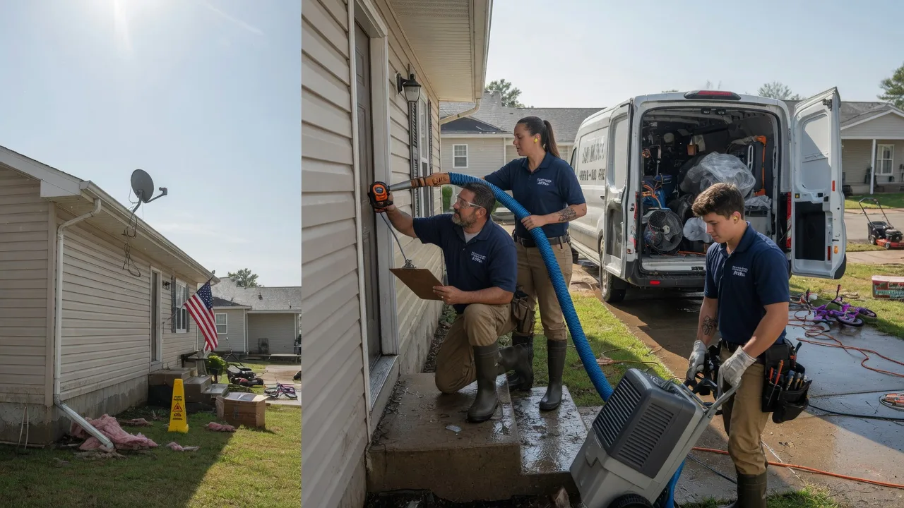 Ceiling Water Damage Restoration in Dacoma, OK near me