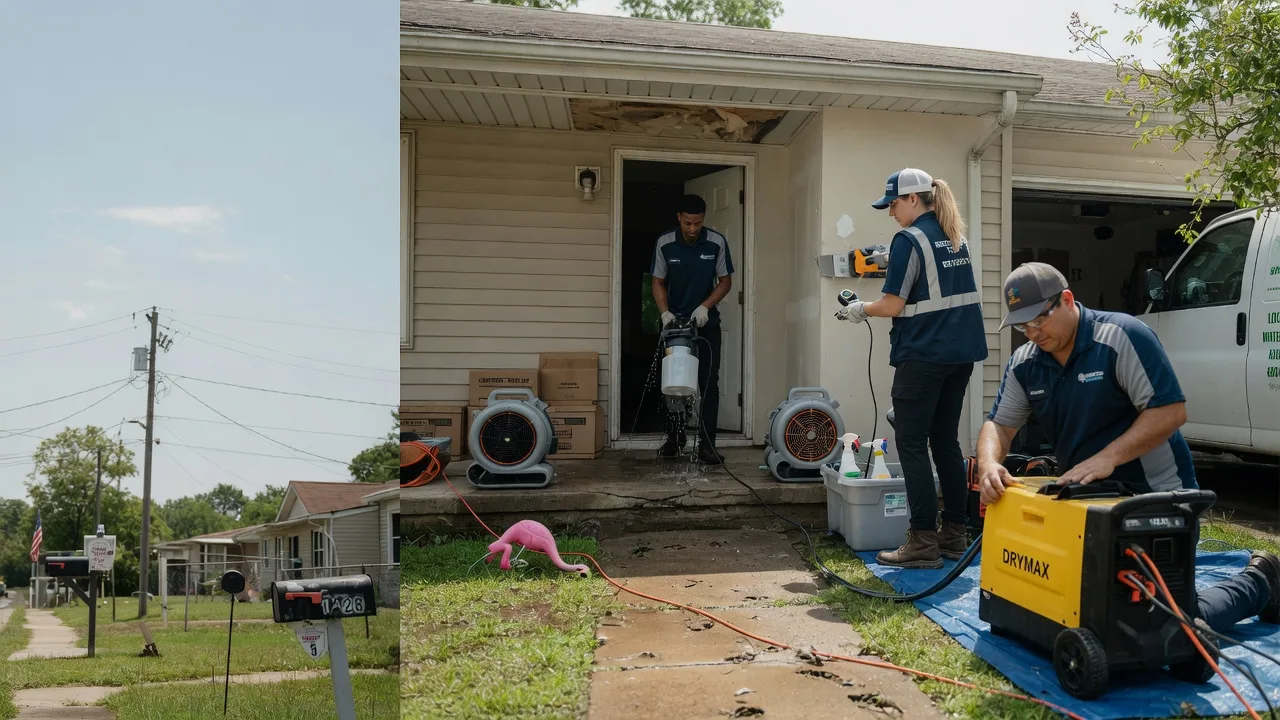 Storm Damage Water Removal in Dacoma, OK near me